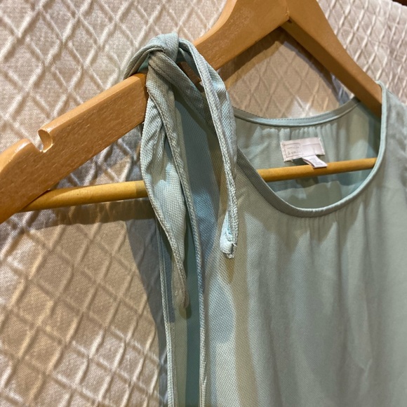 14th & Union sea foam green/blue sleeveless tank. Medium. Tie detailing. NWT. - Picture 11 of 11